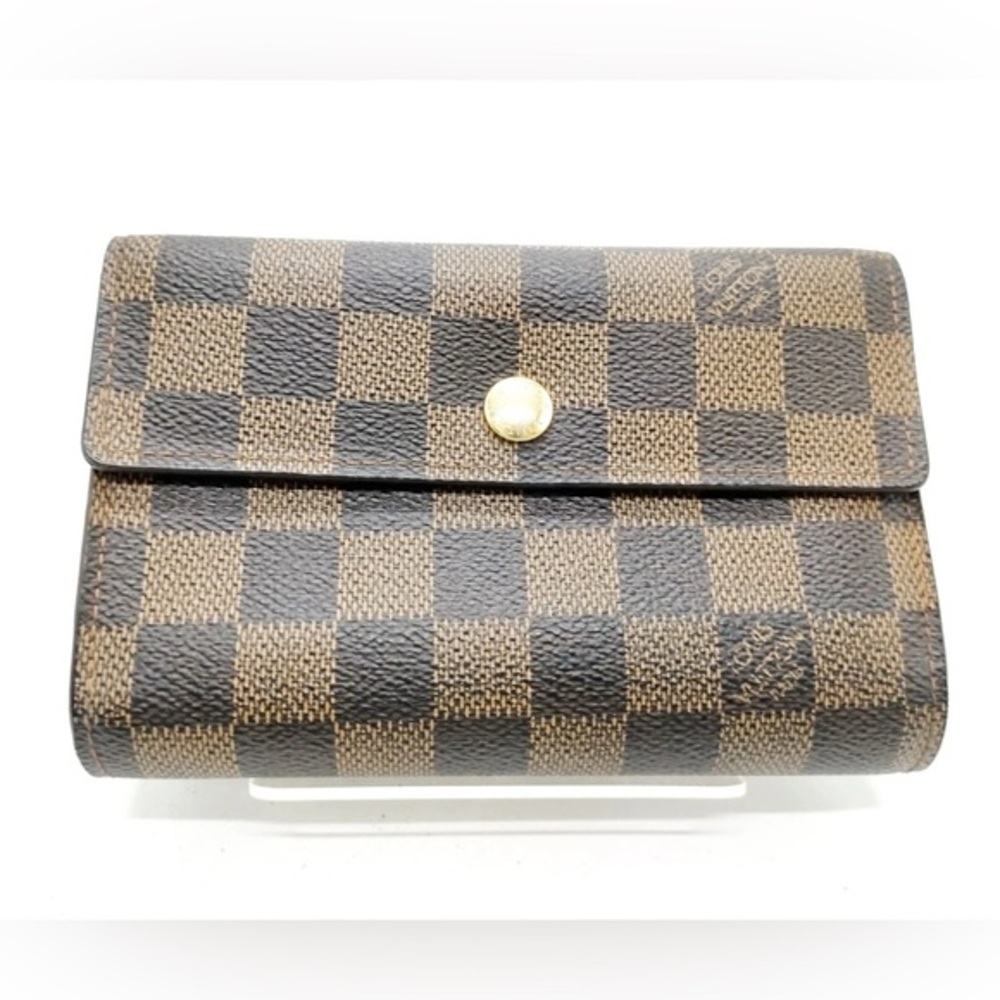 Louis Vuitton Damier Ebene Brown Wallet